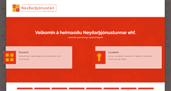 Desktop Screenshot of neyd.is